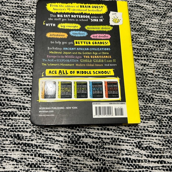 Everything You Need to Ace World History in One Big Fat Notebook - Picture 2 of 2